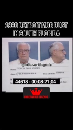 UNDERWORLD LEGENDS | ⚠️FOR EDUCATIONAL PURPOSES ONLY⚠️ The Feds made a major mob bust, with some of the arrests occurring in South Florida. Four men have been... | Instagram