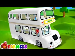 The Wheels On The Bus Go Round And Round   More Fun Nursery Rhymes And Baby Songs - Videos For Kids