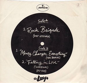 Def Leppard / The Brains / Scorpions - Rock Brigade / Money Changes Everything / Falling In Love