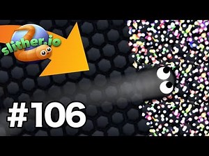 Invisible NINJA Skin mod/hack INSANE KILLS! - Slither.io Gameplay Part 106