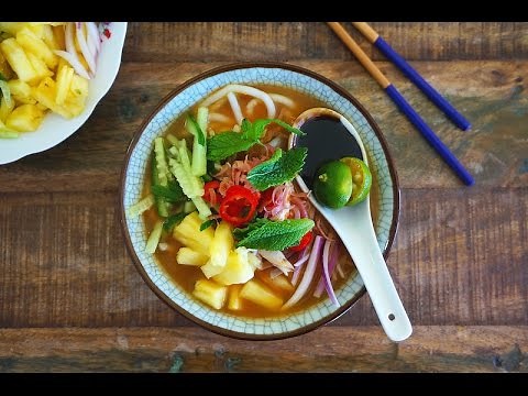 Asam Laksa (Assam Laksa/Spicy & Sour Fish Noodles)