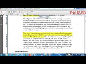 journal critique of case control study