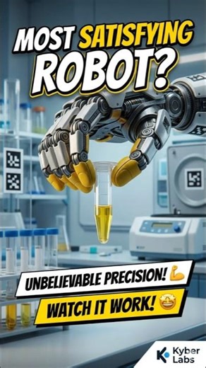 Most Satisfying Robot Ever? 🦾 Watch This Robotic Hand Work! #satisfying #tech