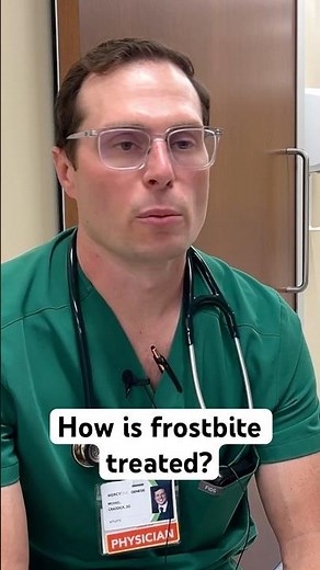 How is frostbite treated?