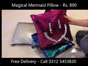 6.1K views · 12 shares | To Order, inbox us your address & number OR text us at 0332 5679814 Magical Mermaid Pillow (Shimmer Pillow) Code: PW-01 Price for One Rs. 890/- Price for Two Rs. 1690/- Price for Three Rs. 2390/- To Order, inbox us your address & number OR SMS / Whatsapp / Call us at 0332 5679814 | TRS | Facebook