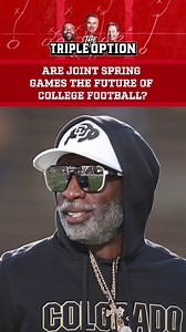 Should college football move toward the #NFL model & allow joint practices / spring games? 💭 | The Triple Option