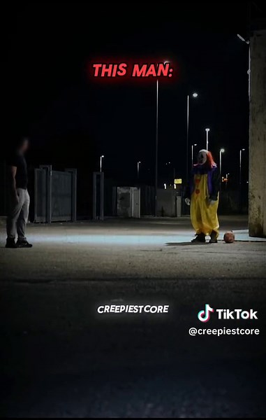 Man Vs Clown Scary Aura Prank in the Dark