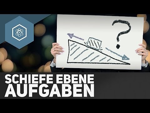 Inclined plane - tasks and examples