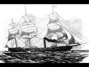 S.S Savannah - The 1st transatlantic steamer