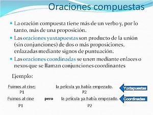 10 Ejemplos De Oraciones Yuxtapuestas Coordinadas Y Subordinadas