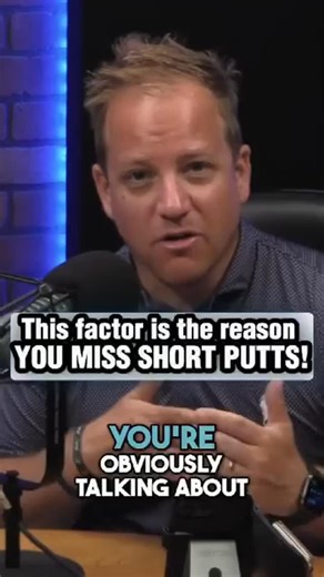 Kyle Morris on Instagram: "Want to be a consistent putter? Consistency greatly depends on this one factor that pros do significantly better than anyone else! Check out the video on the one factor that could be the reason you struggle on short putts!"