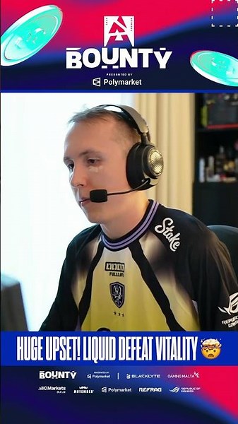 HUGE UPSET! ‪@TeamLiquidCS‬ DEFEAT VITALITY! 🤯🤯🤯