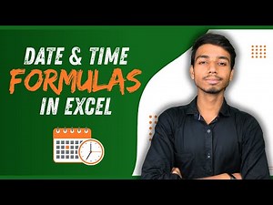 Excel Date and Time Formulas Explained | Beginner to Advanced Tips | #Excel #ExcelFormulas