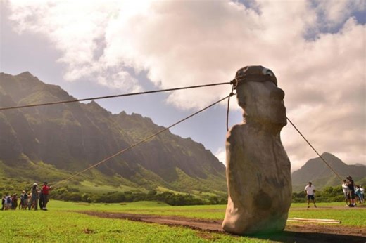 Archaeologists finally crack mystery of how Moai statues were erected on Easter Island