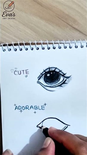 Realistic Adorable Eye Drawing | Pencil Shading Tutorial |step by step drawing #eyesketch