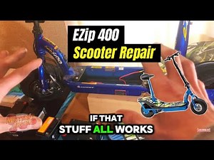 EZip 400 Electric Scooter Repair Pt1: Batteries/Power Management