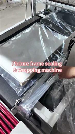 Photo Frame L-Sealer & Shrink Wrapping Machine | Efficient Packaging Solution