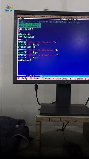 How to make a Calculator in C Language | Hartron Skill Centre Sonipat