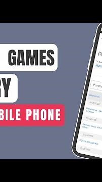How to see epic games library using mobile phone(Android/iOS)
