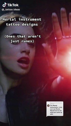 Unique Mortal Instruments Tattoo Designs for Clary and Jace Fans