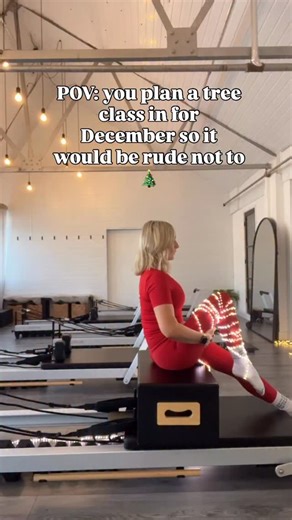 We are back to our tree class plan this week so it would be wrong not to have filmed this 🌲 Love this class plan…a nice stretchy and strong build to tree mixing classic and contemporary flows…what’s not to like! It’s on my list to film a class plan reel before the weeks out ✅ #pilates #pilatesstudio #reformerpilates #reformerstudio #reformer #pilatesinstructor #reformerpilatesinstructor #reformerworkout #pilatesinspiration #reformerpilatesexercises #tree #christmas #fitnessforchristmas | Move W