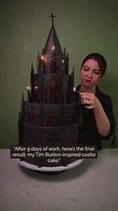 67K views · 4.4K reactions | The perfect gothic wedding cake? ...