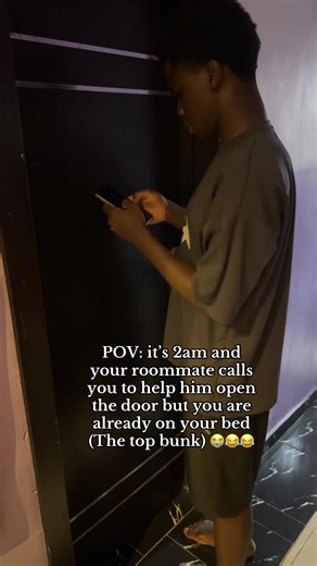 POV: Roommate Needs Help Opening Door at 2 AM