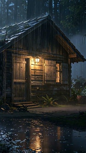 Listen To Calm Heavy Rain Sounds & Thunder For Sleep (ASMR) ⛈️