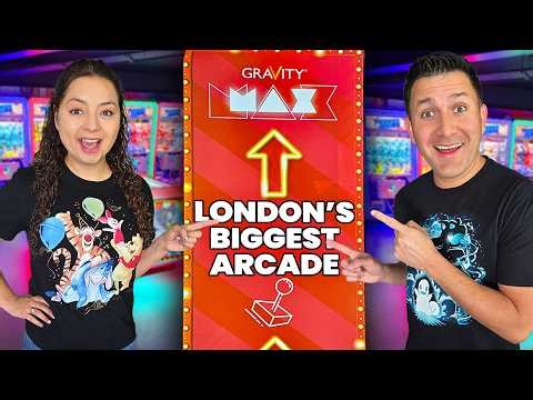 Let's Explore London's BIGGEST Arcade! - Gravity MAX