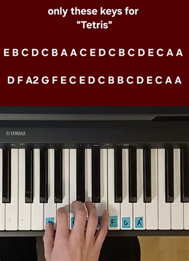 Tetris (Korobeiniki) - Hirokazu Tanaka - piano tutorial