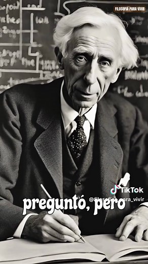 "La Anecdota de Bertrand Russell y el Barco de la Libertad" #filosofia... | russell