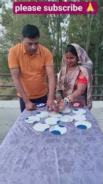 memory candle game with husband and wife! first to memorize 1 to 10, win!#subscribe #trending#puzzle