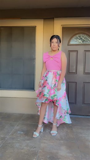 Gorgeous 5th Grade Prom Look by Mom