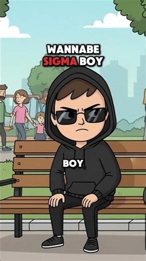 The Wannabe Sigma Boy #sigmaboy