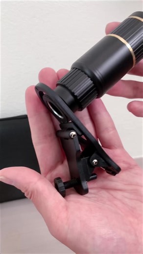 How to make your phone into a telescope?#telescope #mobilephotography #mobileaccessories #gadgets #phonecamera