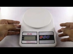 Kitchen Weighing Scale SF400 DEMO (HINDI/ENGLISH)