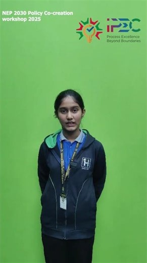 Class 07 Tanvi Rathod on Lean Six Sigma White Belt + Accelerated Learning NEP 2030 Pilot