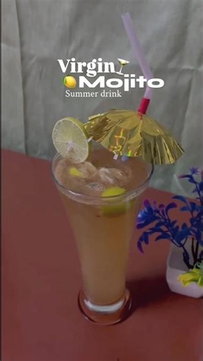 Mojito🍸 | #explorepage #trendingshorts #yt #ytshorts #explore #foodie #fypシ #drink #mojito #virgin