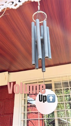 Volume up to hear sooting sound of wind chime🍃🍃