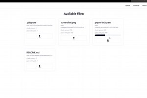 Mound - your pile of files.