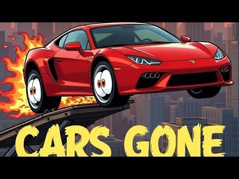 "Turbo Toons: Cars Gone Wild! 🚗💨 Epic Cartoon Adventures Await!"