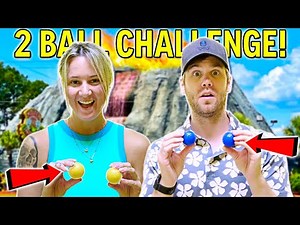 We Attempt the 2 Ball Mini Golf Challenge!