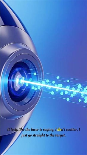 How a Laser Creates Such a Thin, Powerful Light Beam!#LaserScience #HowItWorks #LightTechnology