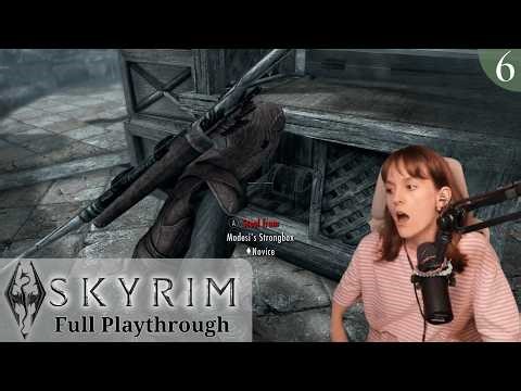 Skyrim First Playthrough: Heading to Riften | Full Twitch VOD [6]