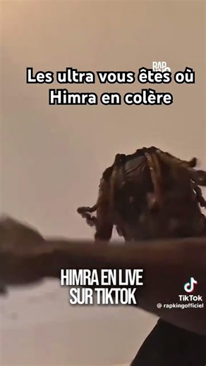 Himra en colère en live #rap #frenchdrill @himra_dachiba @himraofficiel3231