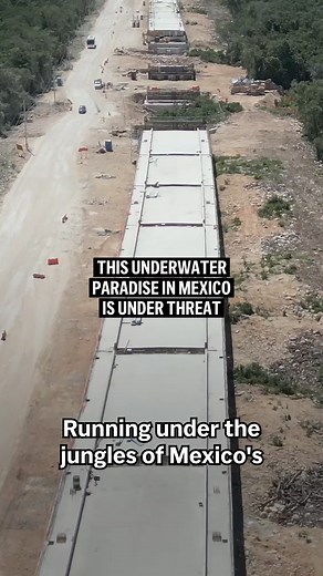 3.9K views · 35 reactions | This intricate network of subterranean caverns, rivers and lakes under Mexico’s southern Yucatán Peninsula is under threat. Here’s how the construction of President Andrés Manuel López Obrador’s Maya Train is damaging the natural wonder. | AP | Facebook