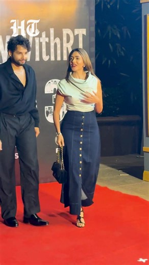 Mrunal Thakur and Sidhant Chaturvedi were seen arriving hand in hand at a recent event. Their effortless style quickly caught attention, adding a touch of glamour to the evening Stay updated with all the stories that matter — download the Hindustan Times app | Hindustan Times