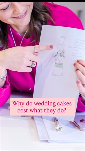 // Why do luxury wedding cakes cost what they do? // Here’s what you’re really paying for and why no two cakes are ever the same: ✨ Design time: Every luxury cake starts long before the oven. Sketching, colour matching, sugar flower planning, flavour testing. It’s custom from the first step. ✨ Hours of handmade work: Sugar flowers alone can take 1-20 hours depending on the number of flowers on the cake. Petal by petal. Leaf by leaf. Perfect every time. ✨ High-quality ingredients: Real butter (ne