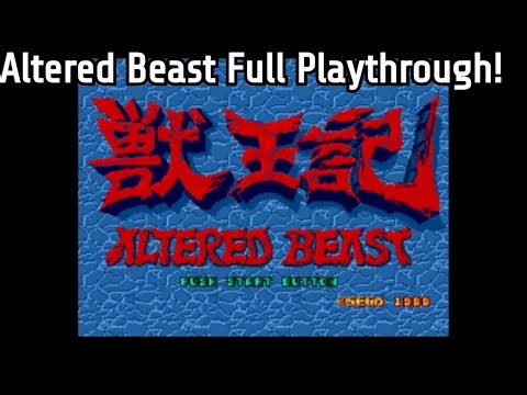 Altered Beast Full Playthrough