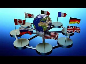 World Countries Flag: Captivating Copyright-Free Animated Background for Your Content